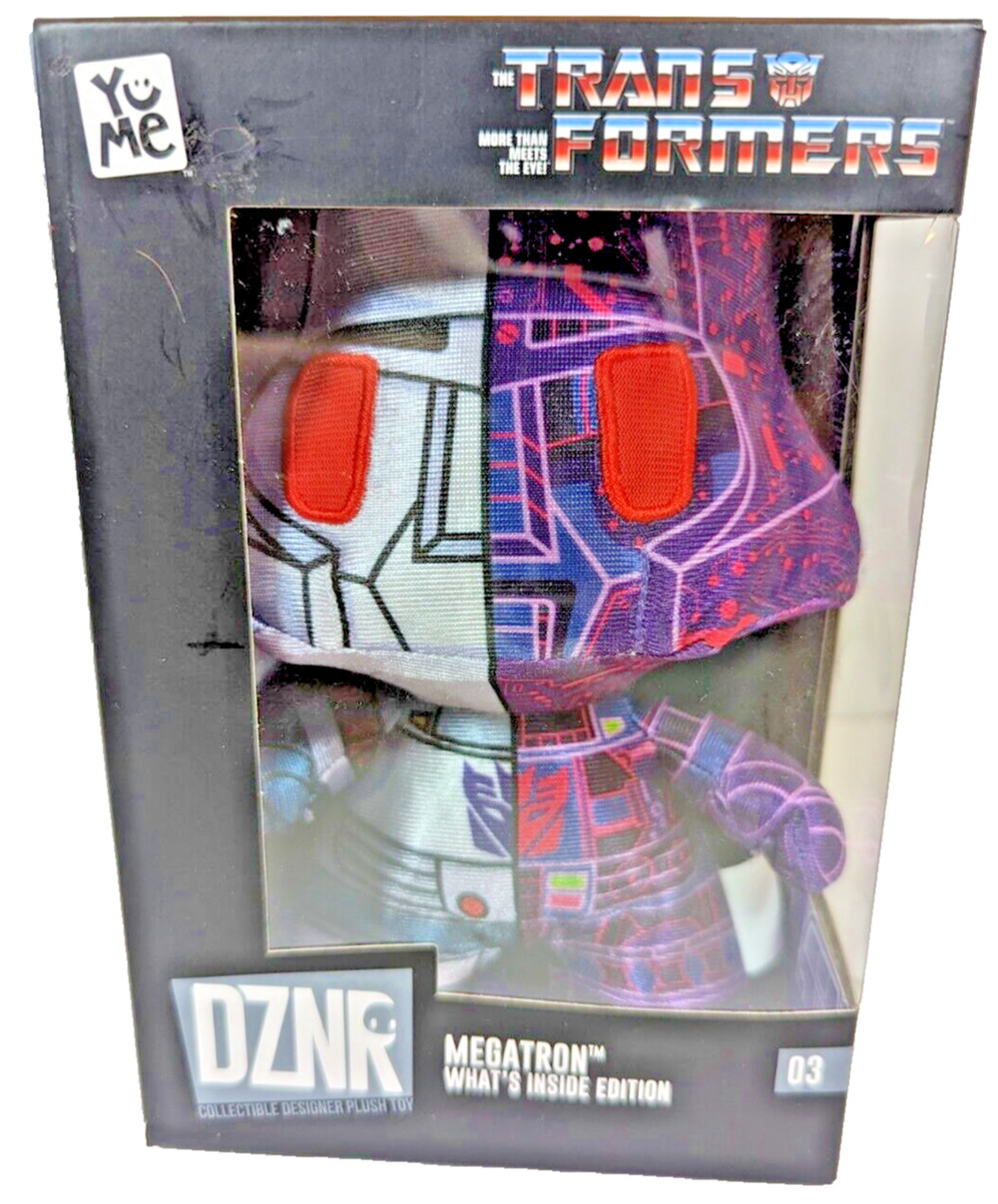 Transformers Megatron Collectible Action Plush 7" - YuMe DZNR, BRAND NEW!